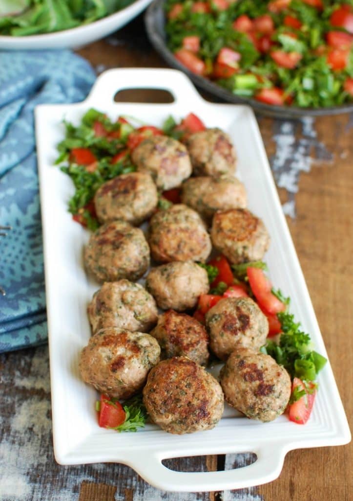 Mediterranean Baked Turkey Meatballs Recipe National Turkey Federation